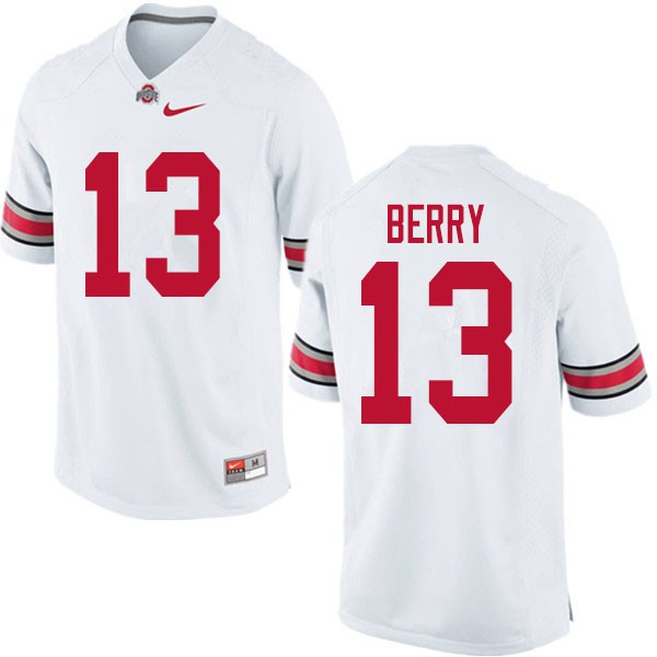 Ohio State Buckeyes #13 Rashod Berry Men Player Jersey White